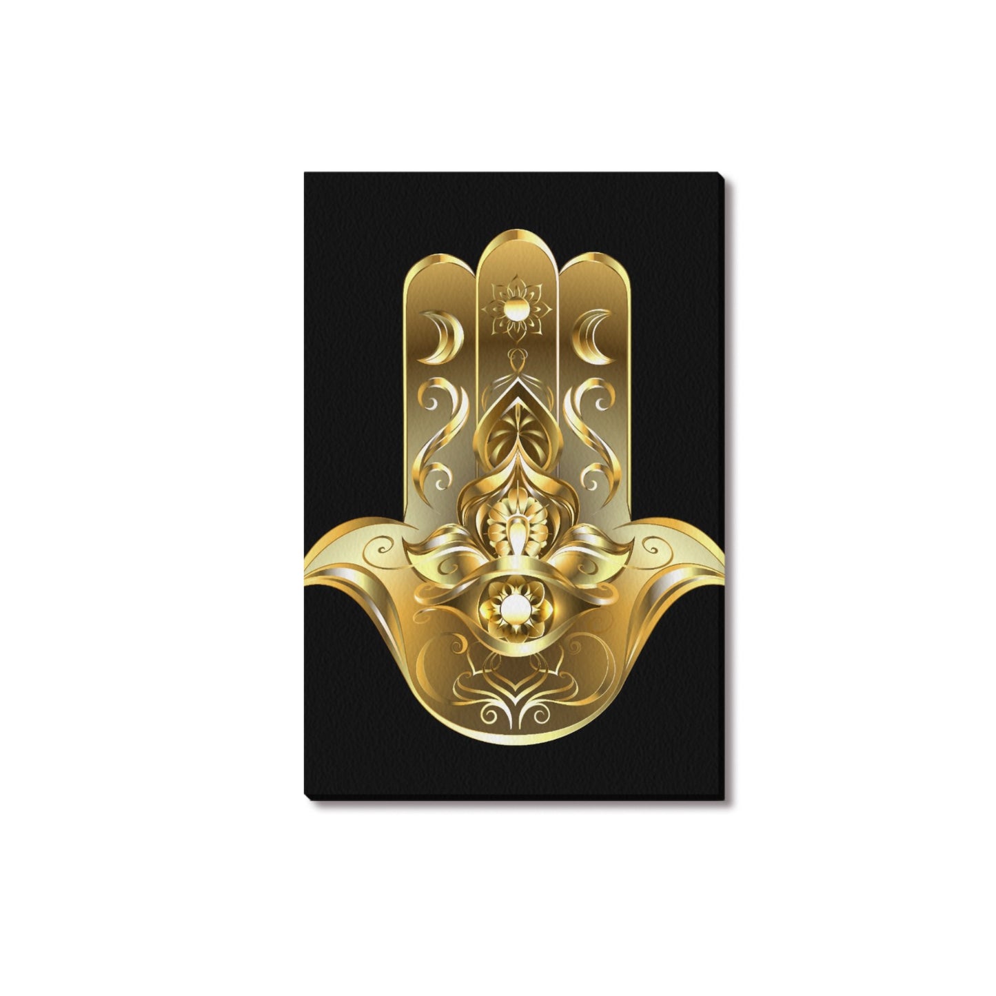 Hamsa Frame Canvas Print