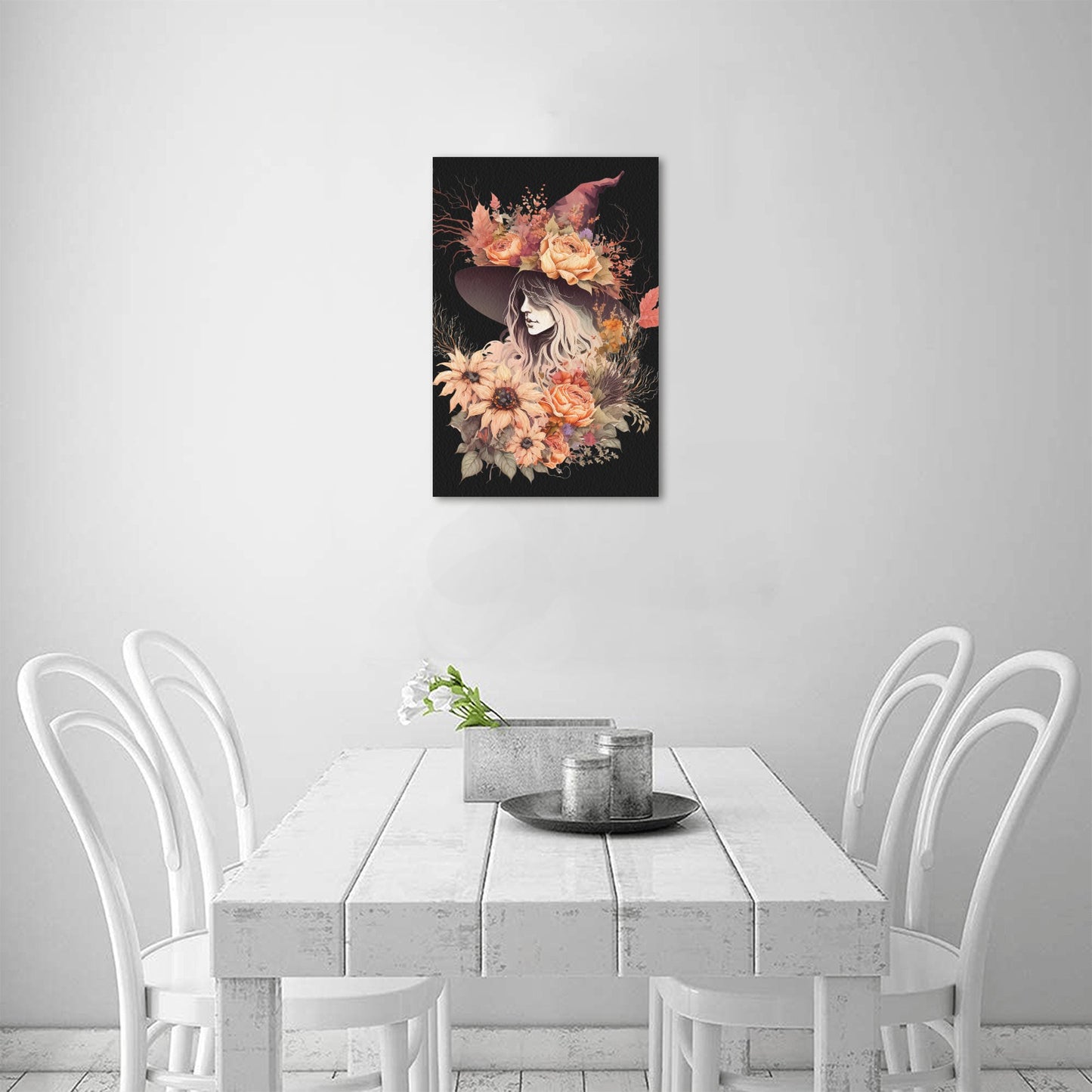 Witch Frame Canvas Print
