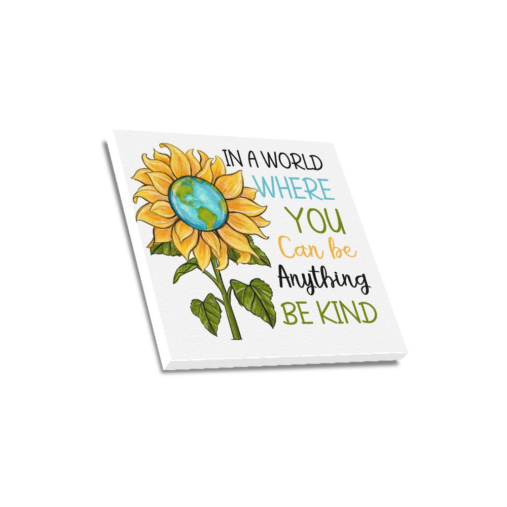 Be Kind Canvas Print
