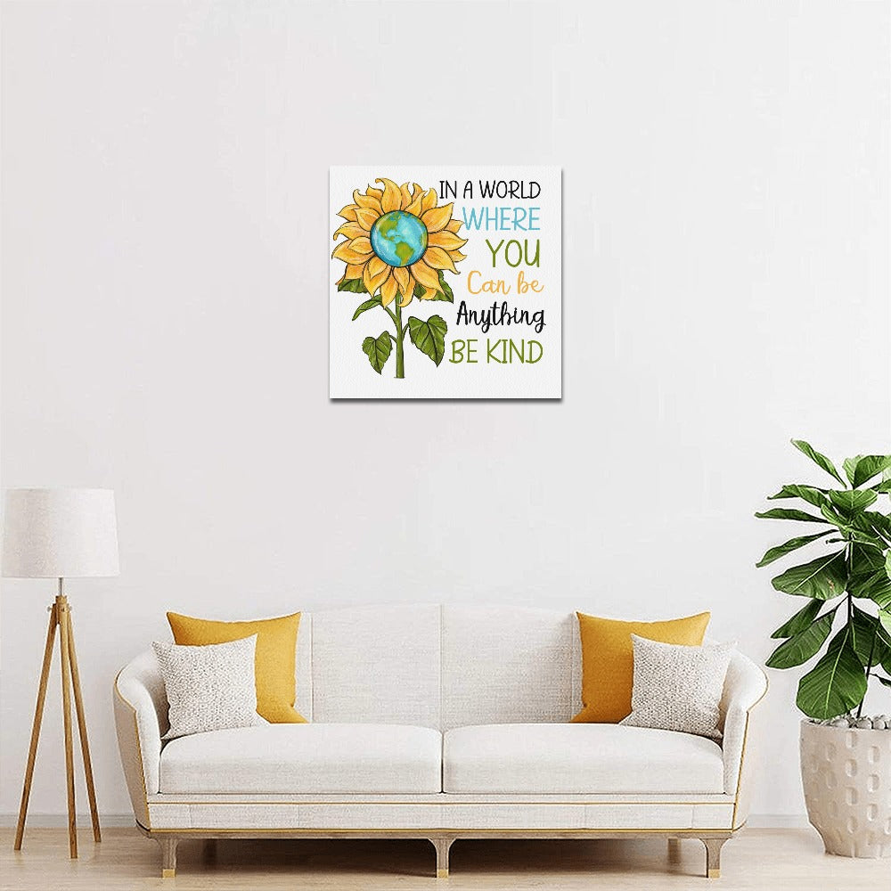 Be Kind Canvas Print