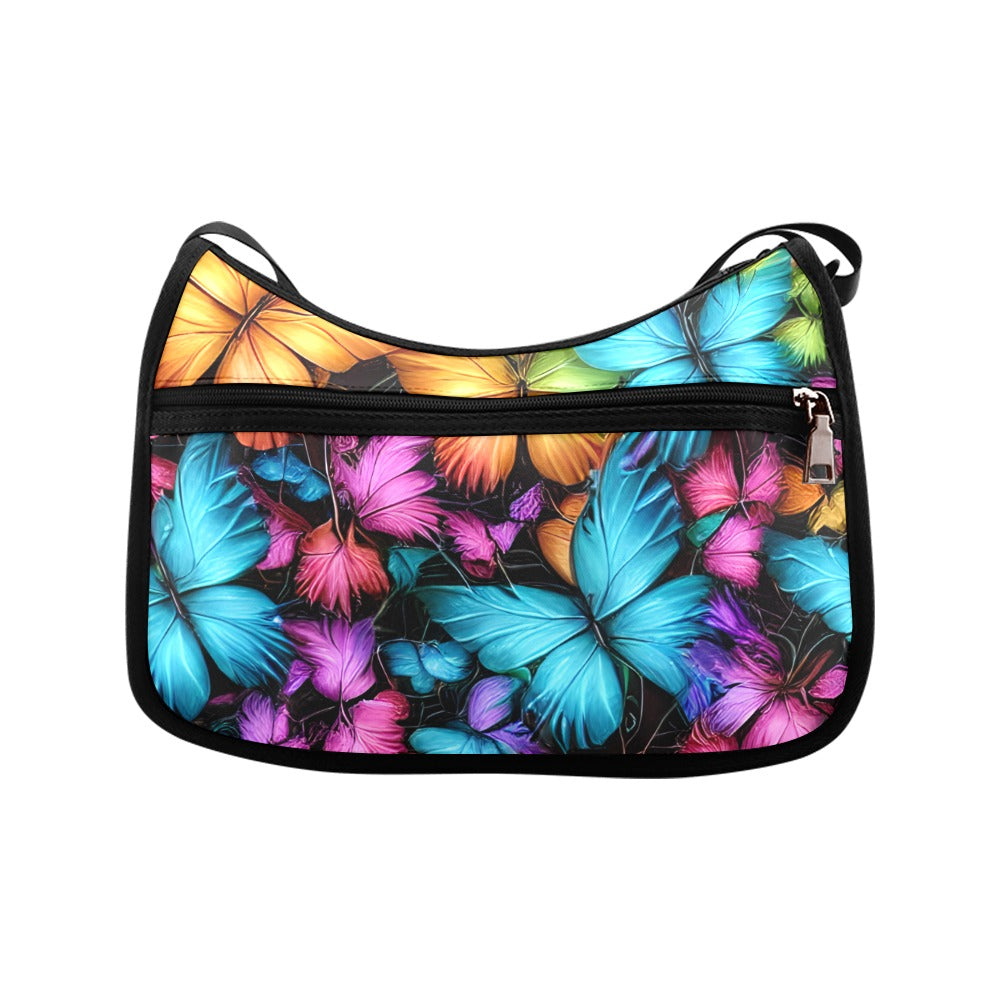 Colorful Butterfly Shoulder Bag