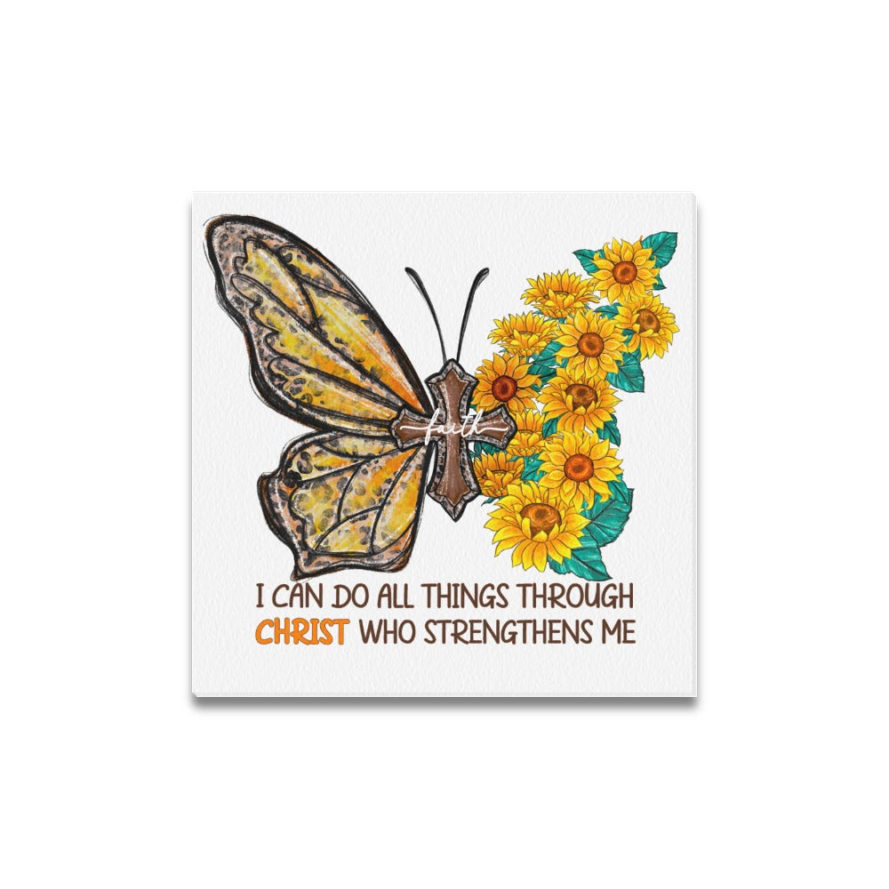 I Can Do All Things Through Christ Canvas Print