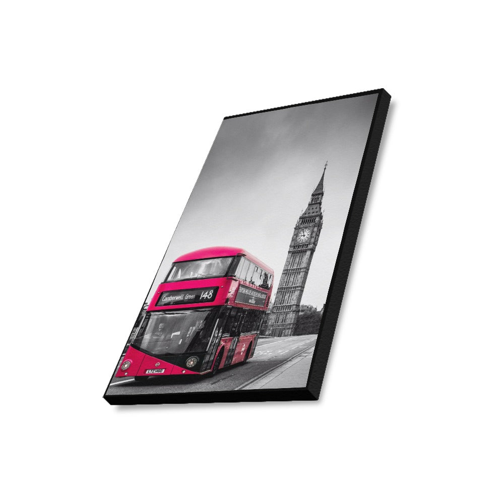 Red Collection Framed Canvas Print