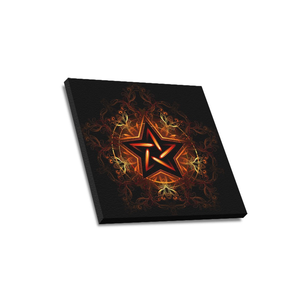 Earth Air Water Spirit Fire Canvas Print