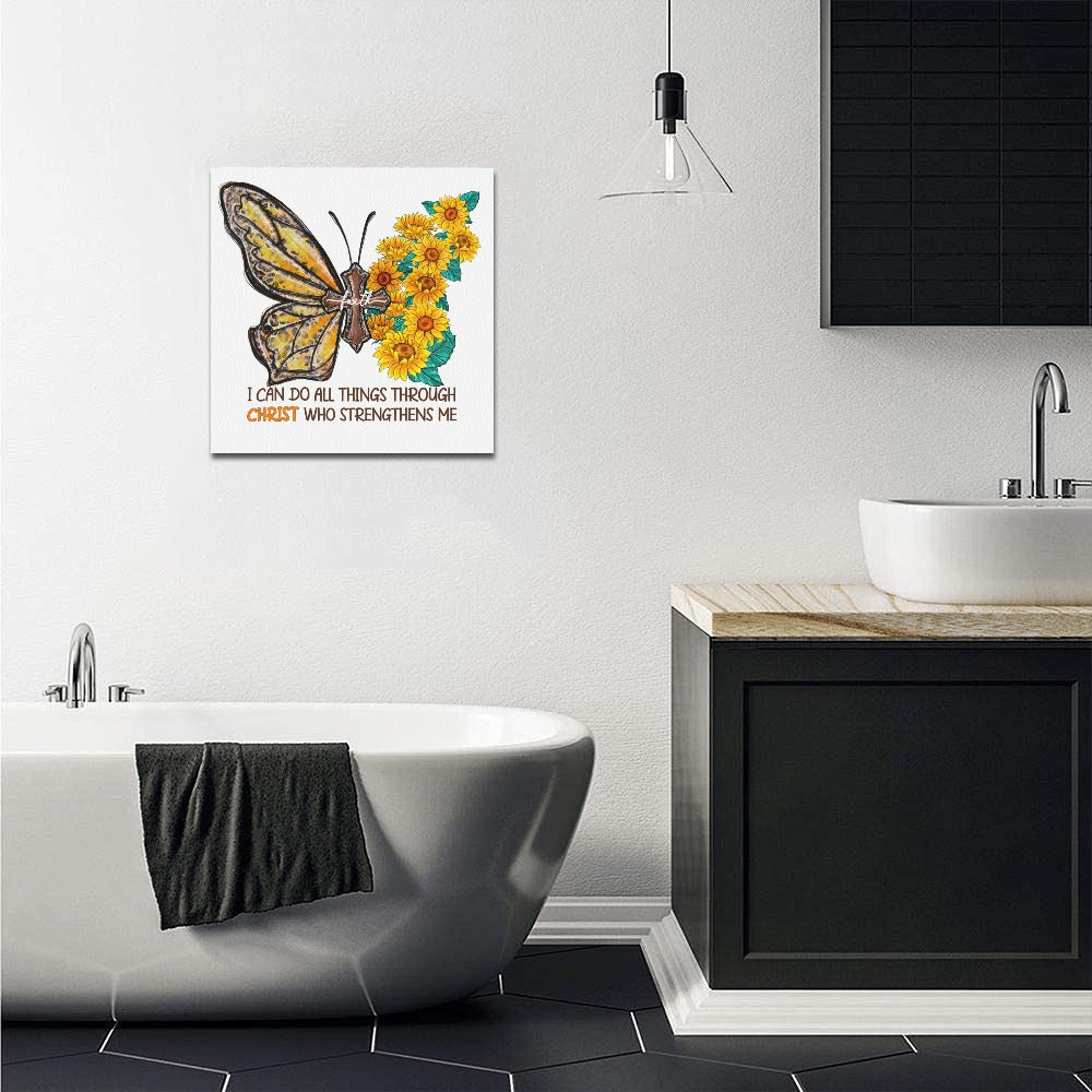 I Can Do All Things Through Christ Canvas Print