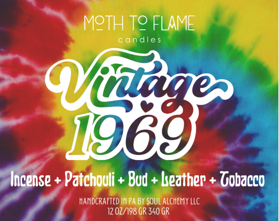 Vintage 1969 – 7 oz / 12 oz Candle