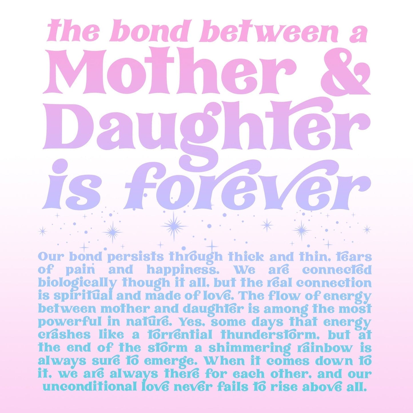 Mother & Daughter Double Circle Necklace Gift Box Set