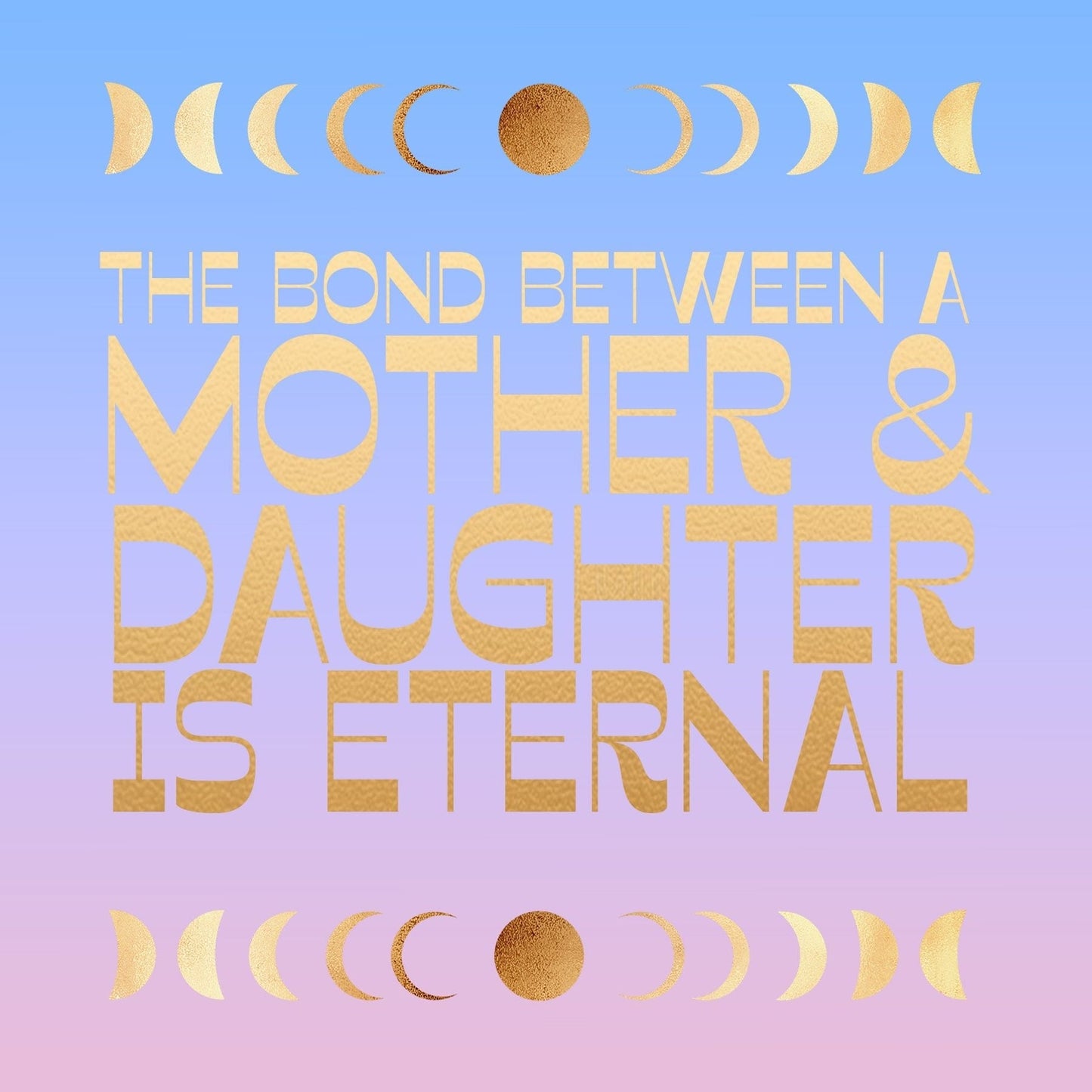 Mother & Daughter DoubleCircleNecklace Gift Box Set