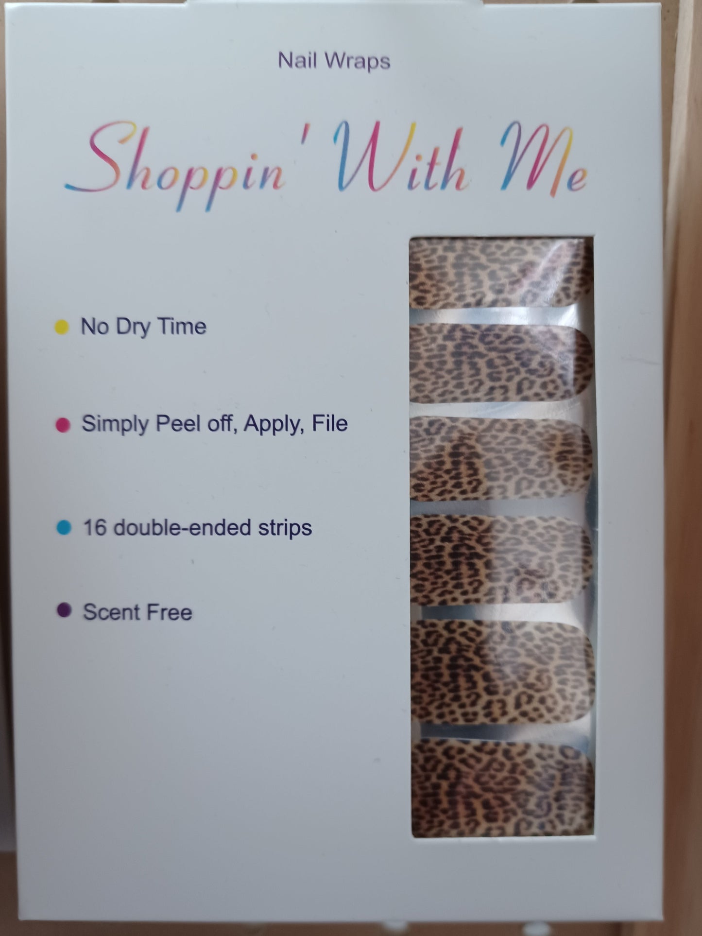 Leopard Print Nail Wraps