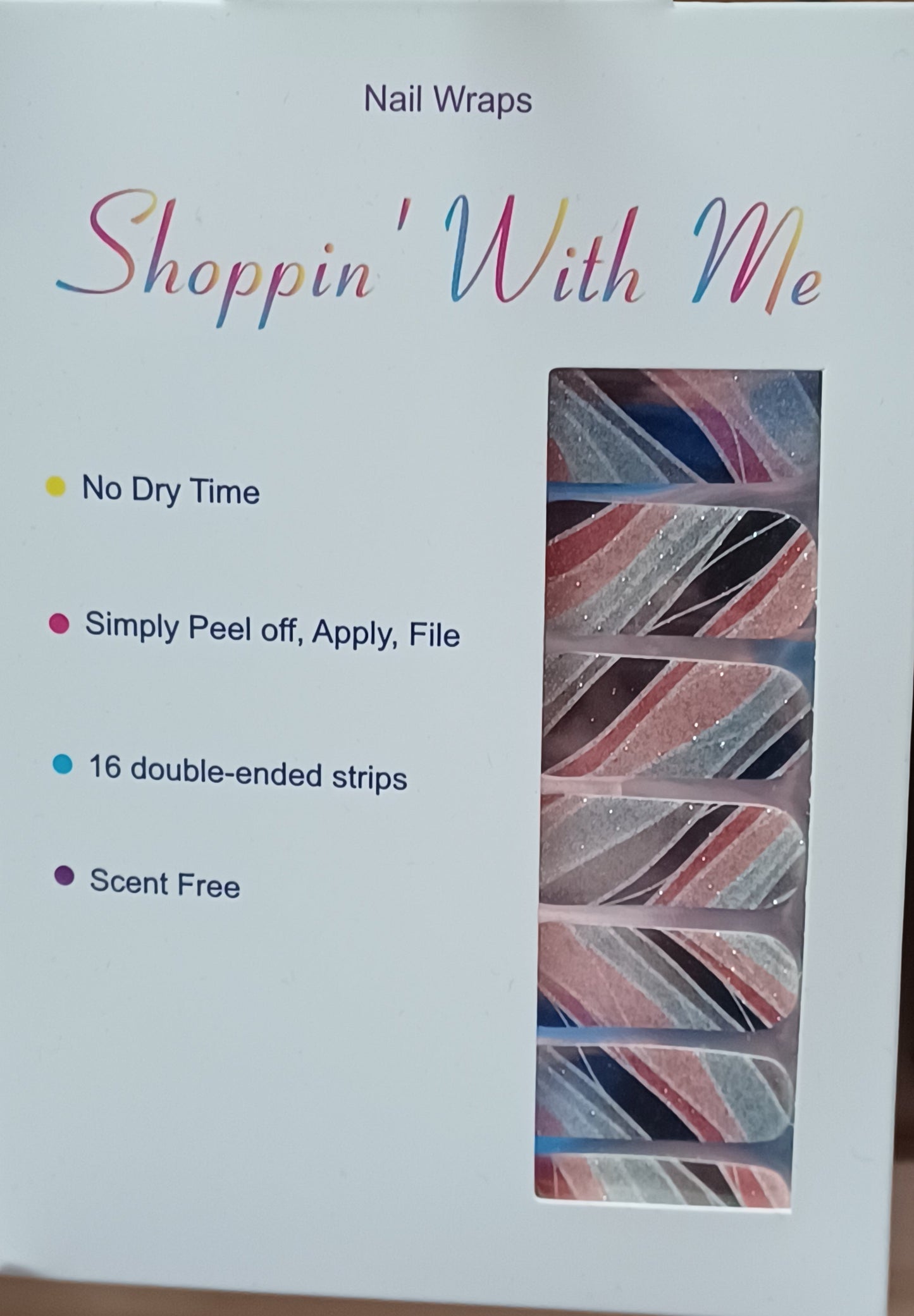 Dessert Storm Nail Strips