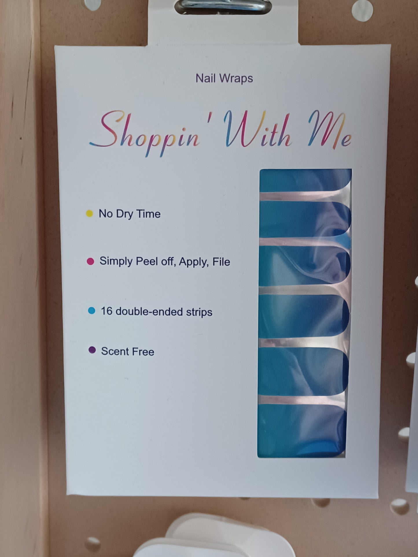 Blue Ombre Nail Wraps