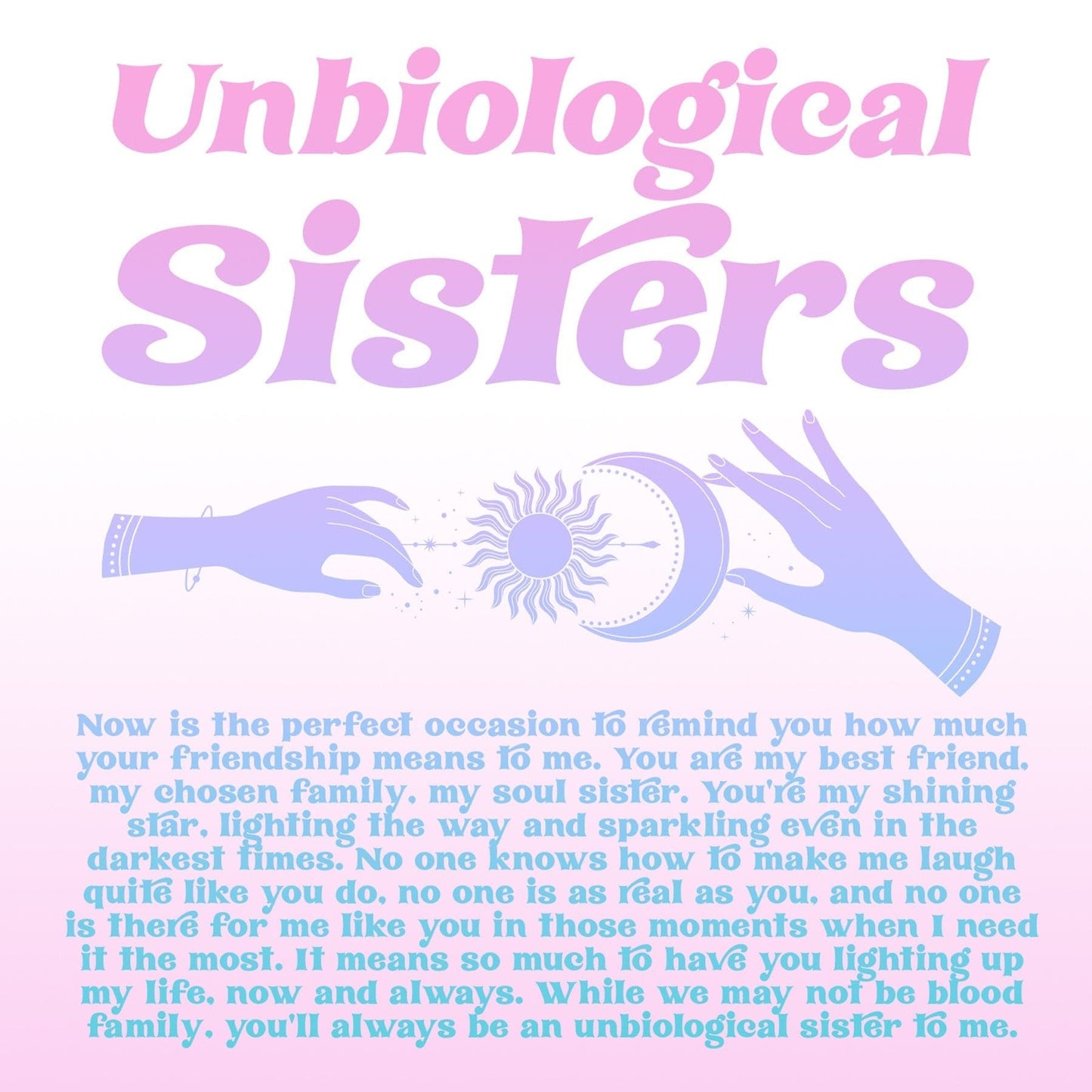 Unbiological Sisters Gift Box Set