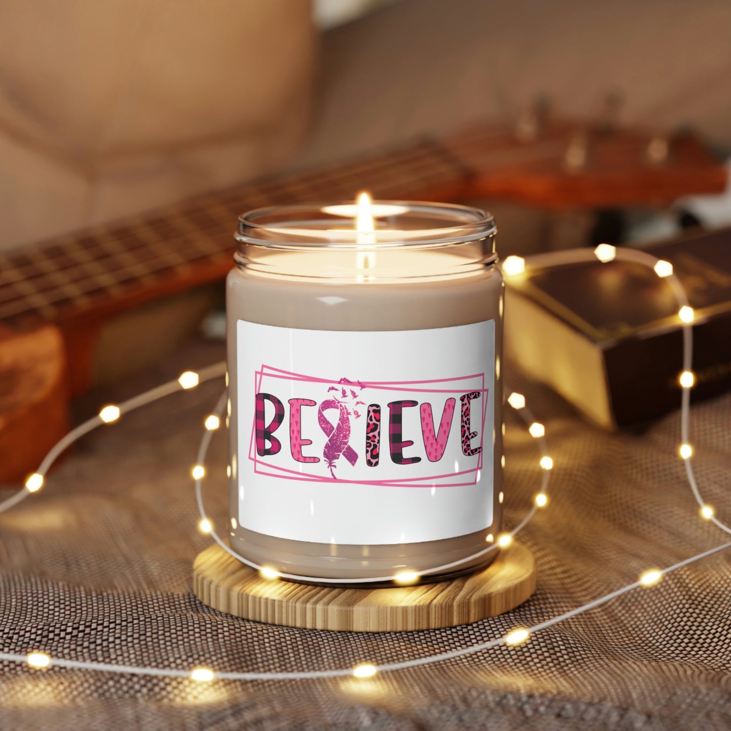 Believe Scented Soy Candle 9oz