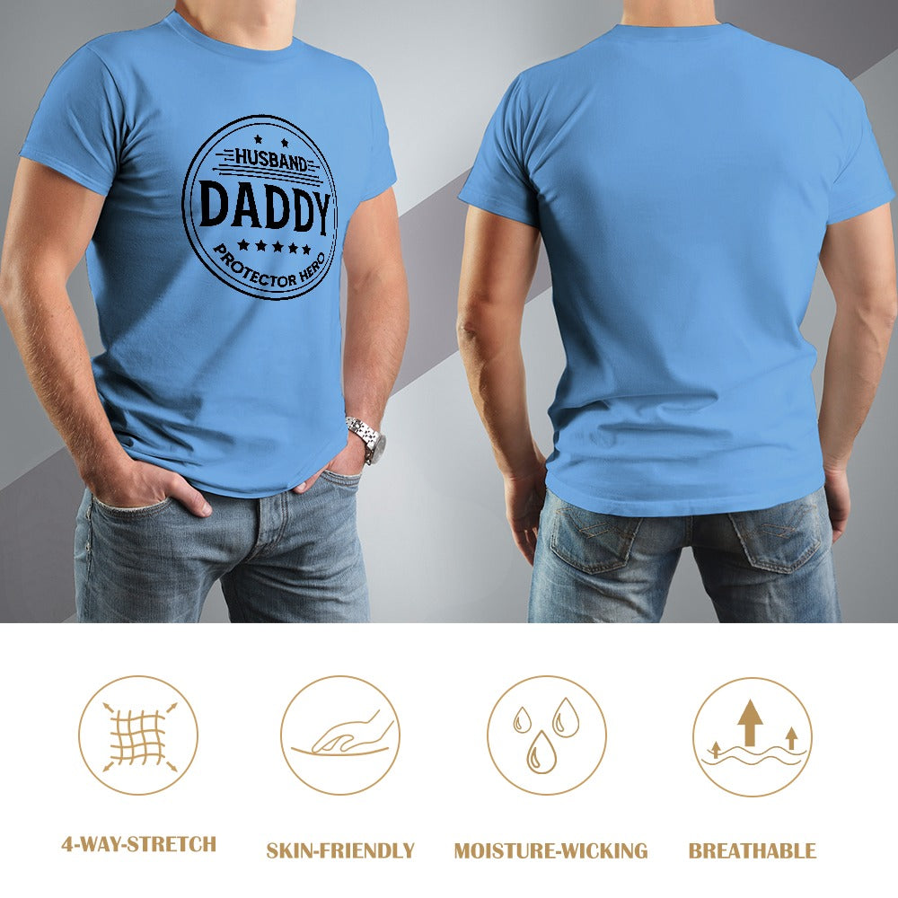 Husband Daddy Protector Hero T-Shirt