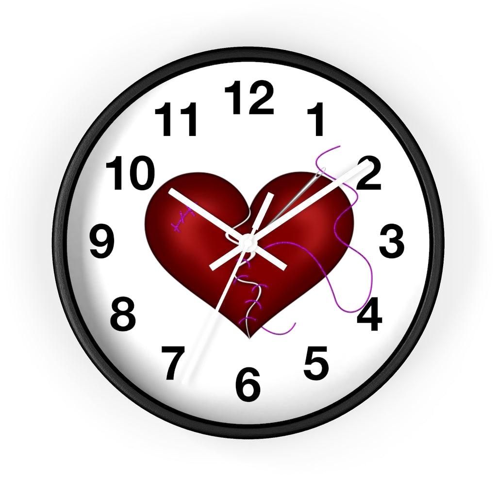 Heart Wall clock