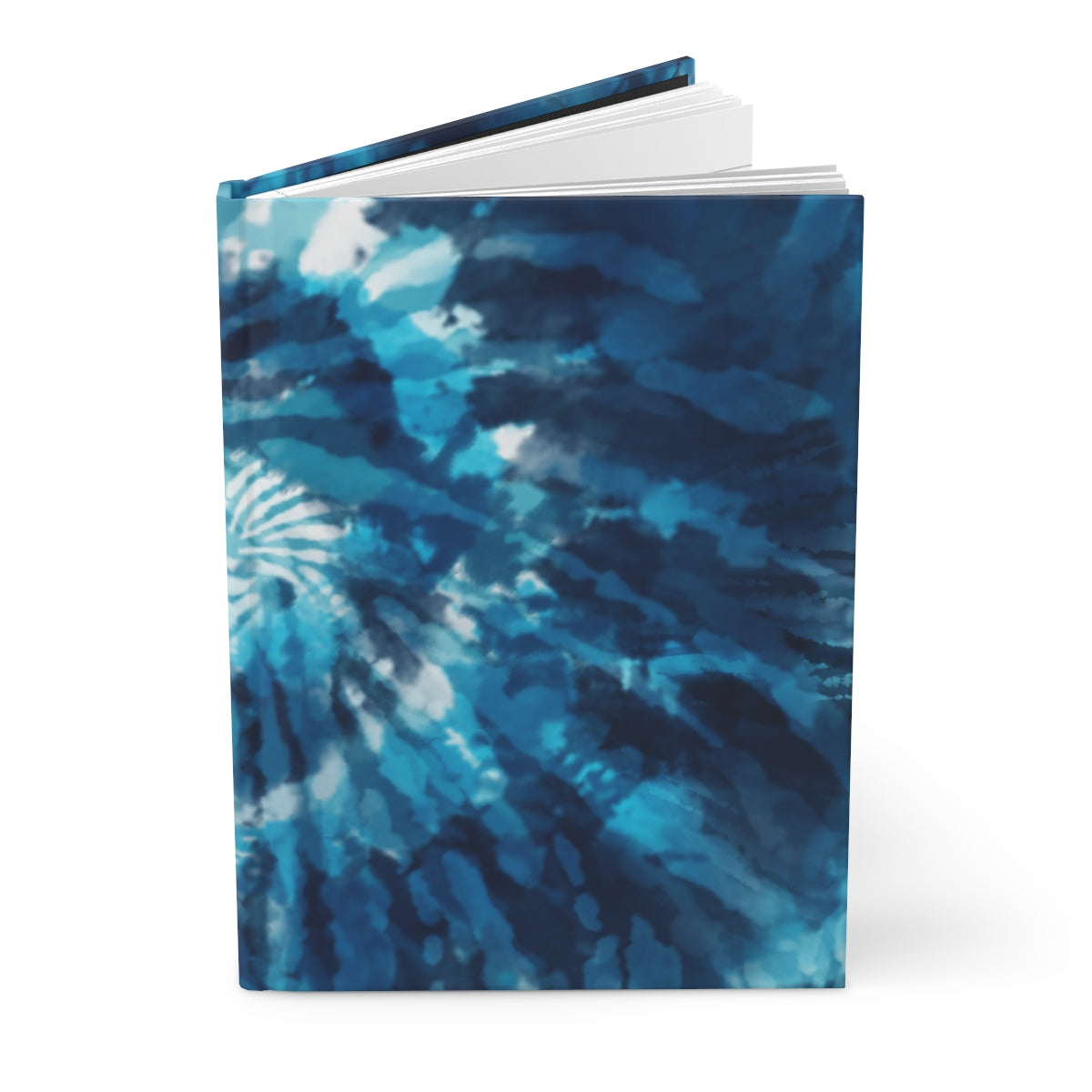 Blue Tie Dye Hardcover Journal Matte