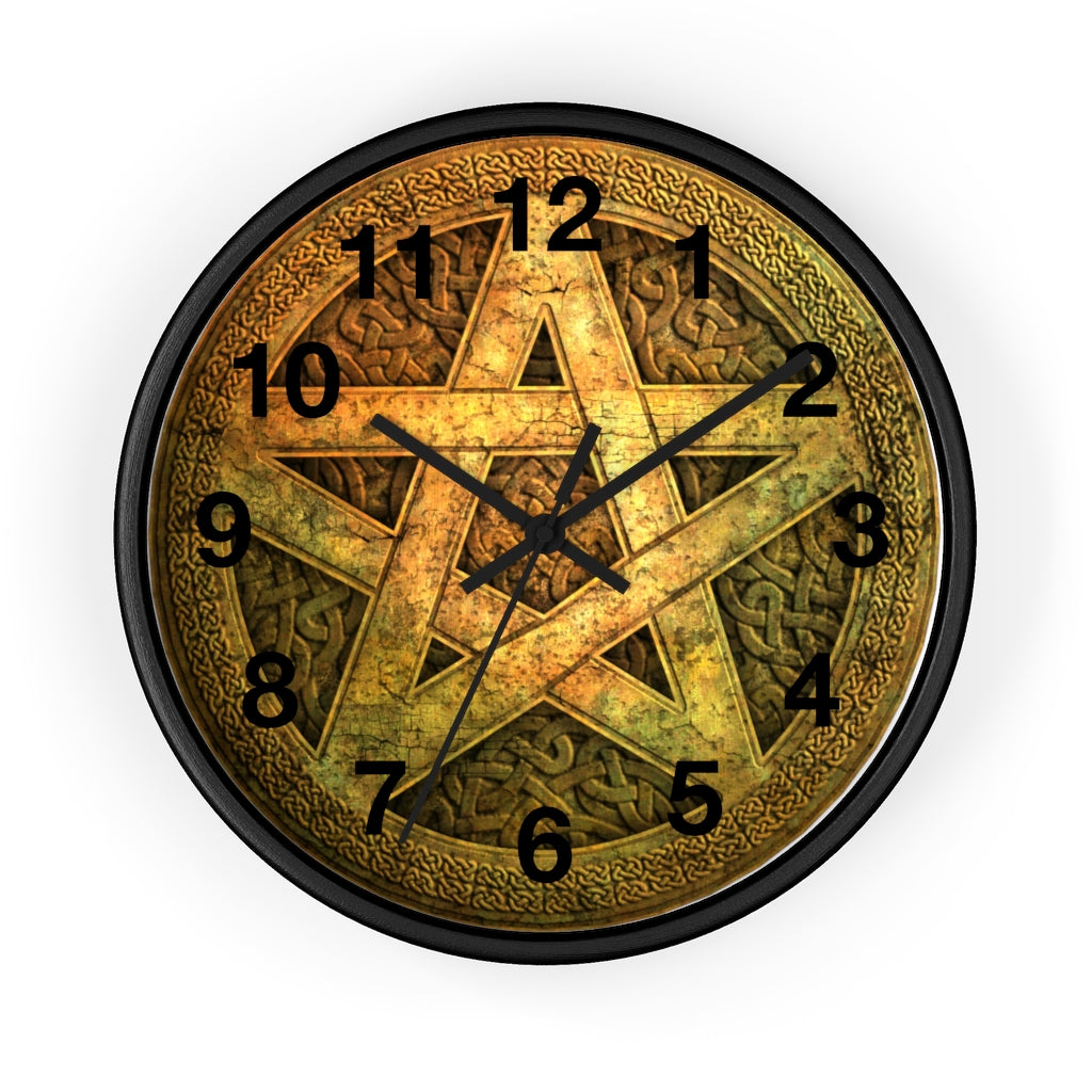 Wiccan Wall clock
