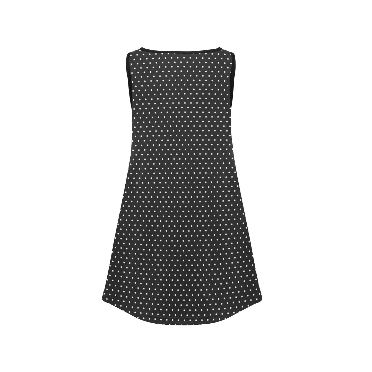 Polka Dot Sleeveless Dress