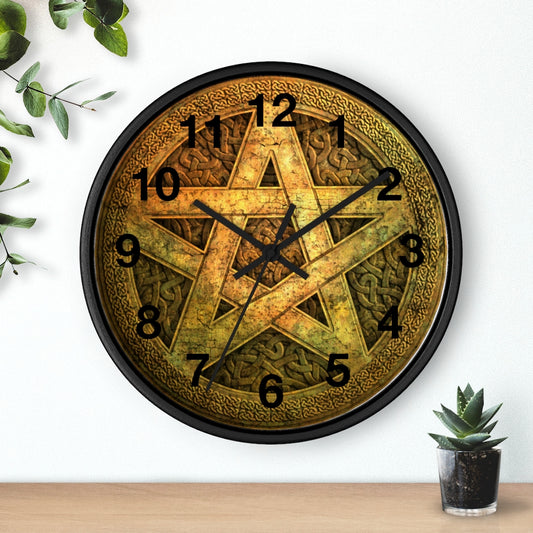 Wiccan Wall clock