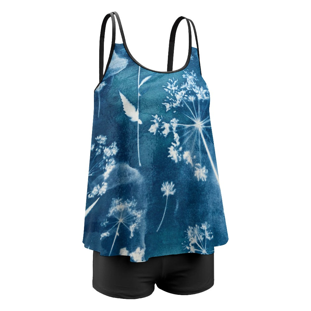 Make A Wish Blue Swimsuit