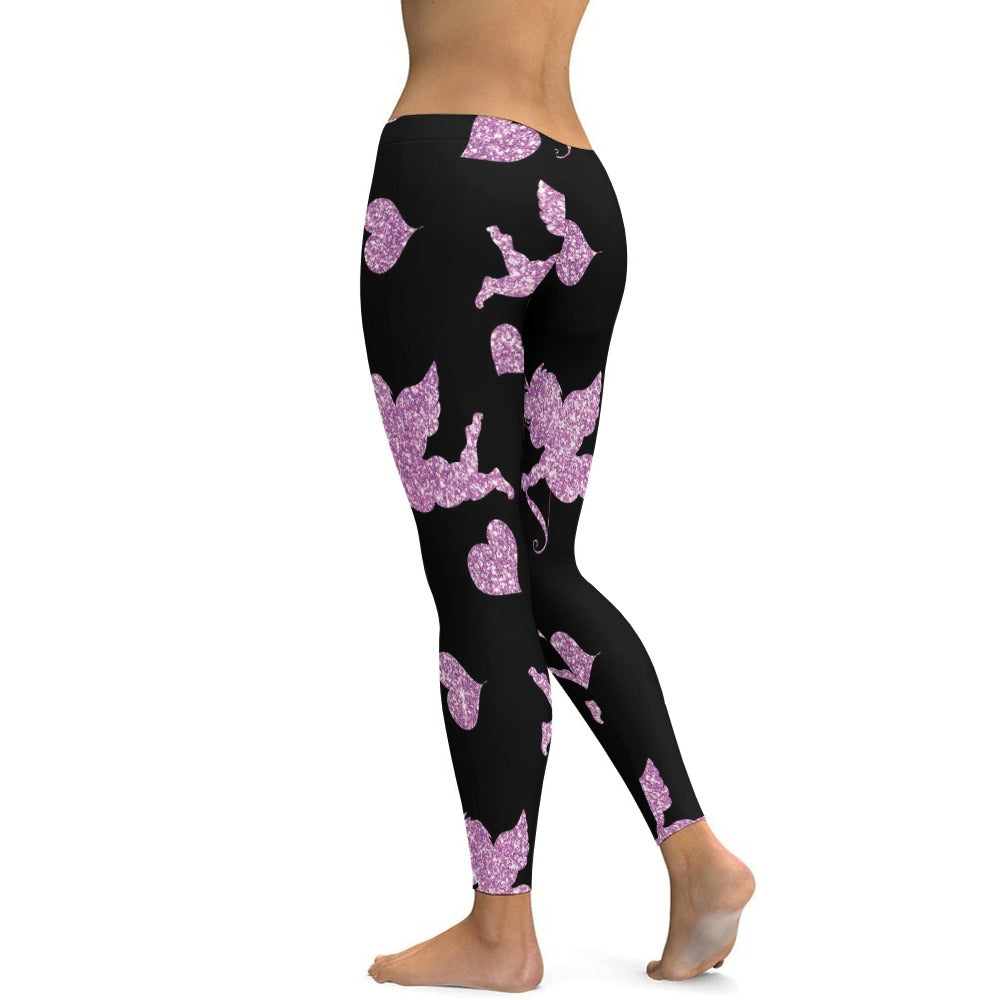 Stupid Cupid Soft Ladies Tight Yoga Pants