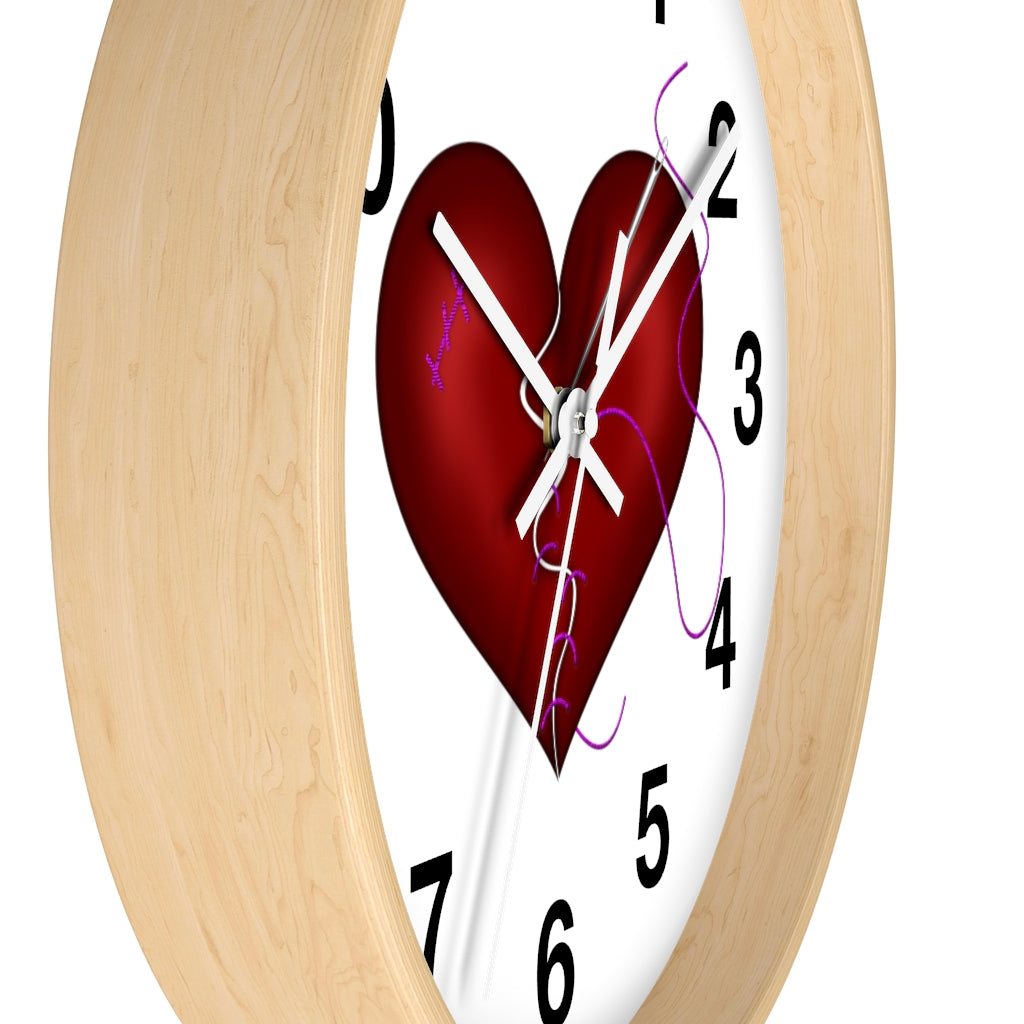 Heart Wall clock