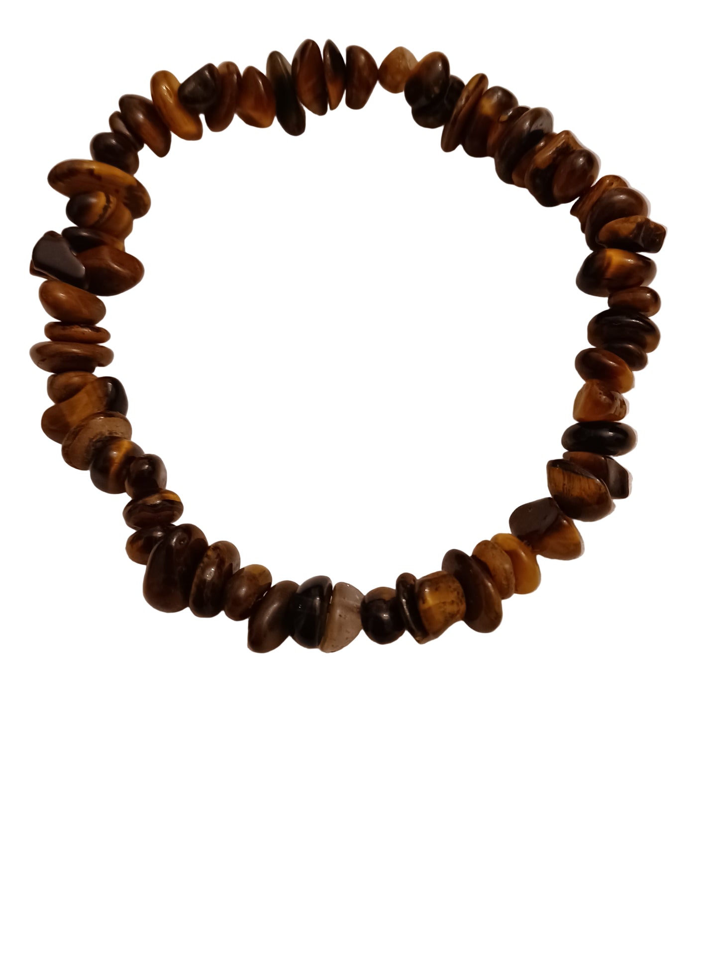 Tiger Eyes Natural Stone Stretch Bracelet