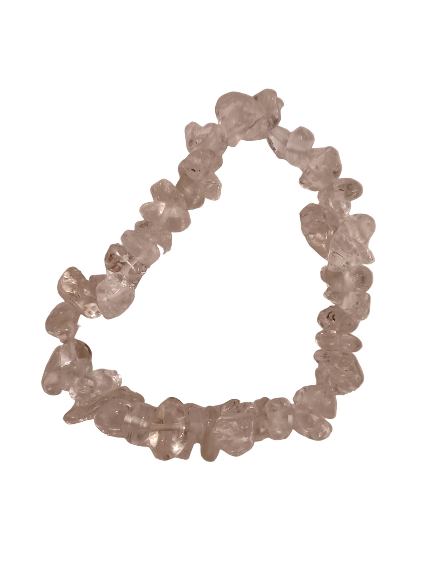 Quartz Crystal Natural Stone Stretch Bracelet