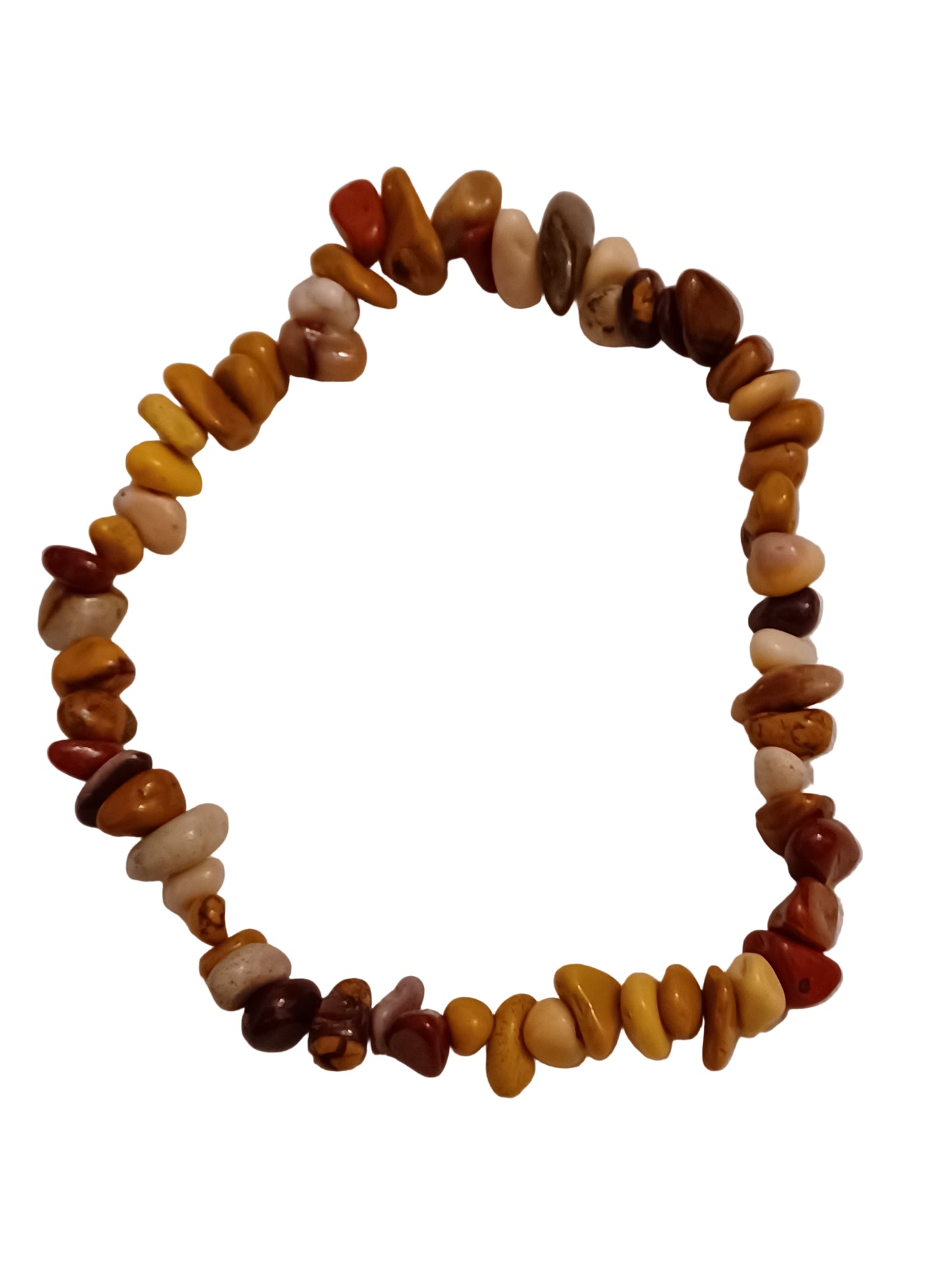 Mookaite Natural Stone Stretch Bracelet