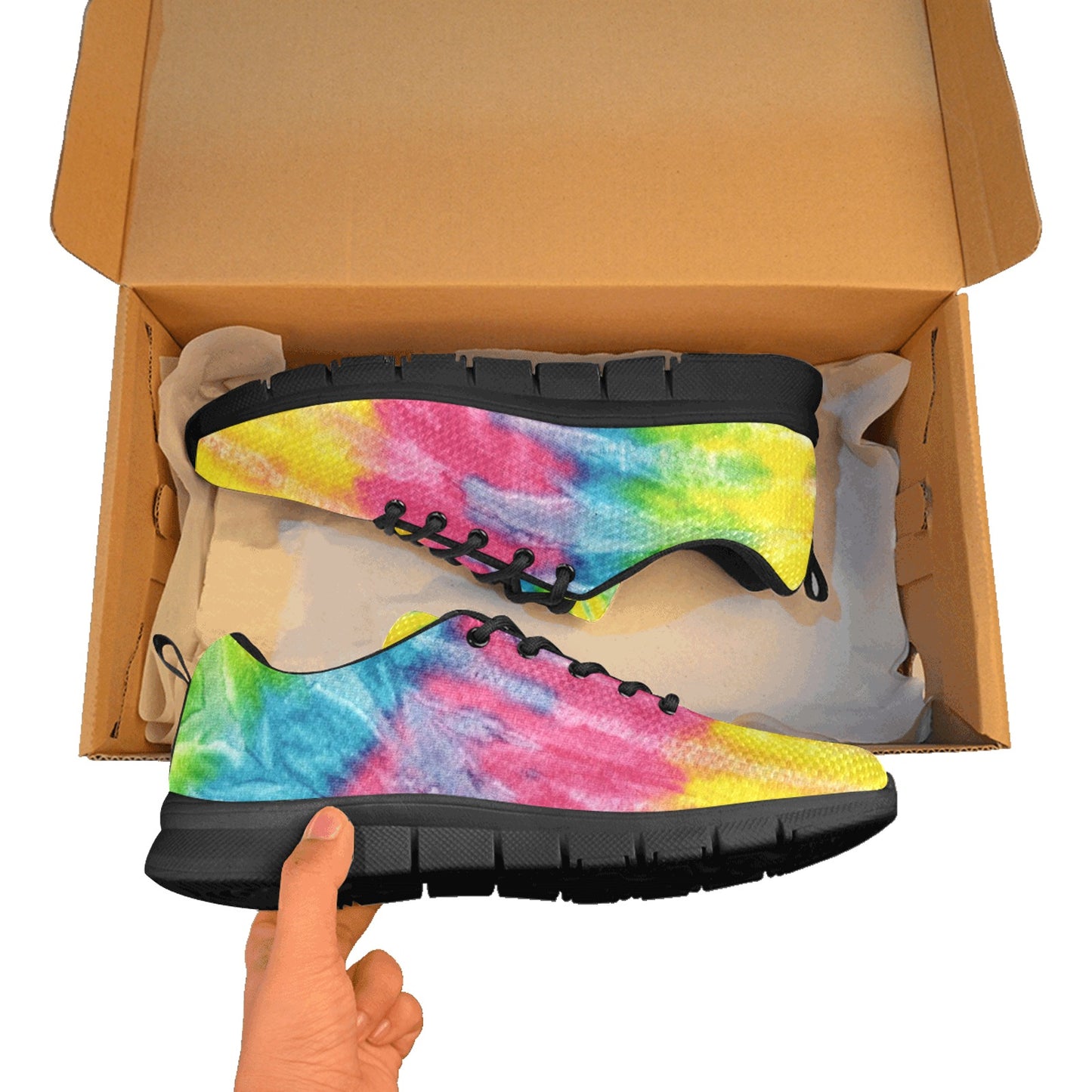 Women's Breathable Tie Dye Sneakers