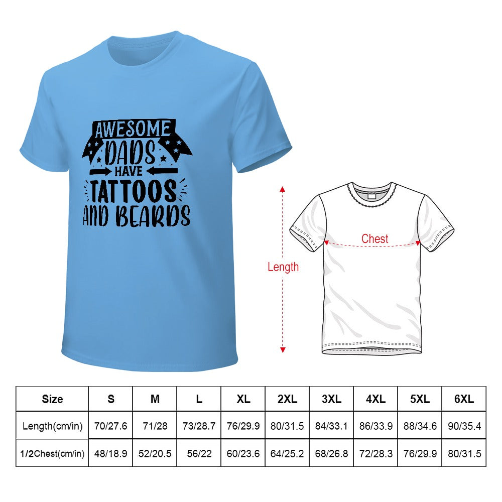Dad's Have Tattoos and Beards T-Shirt