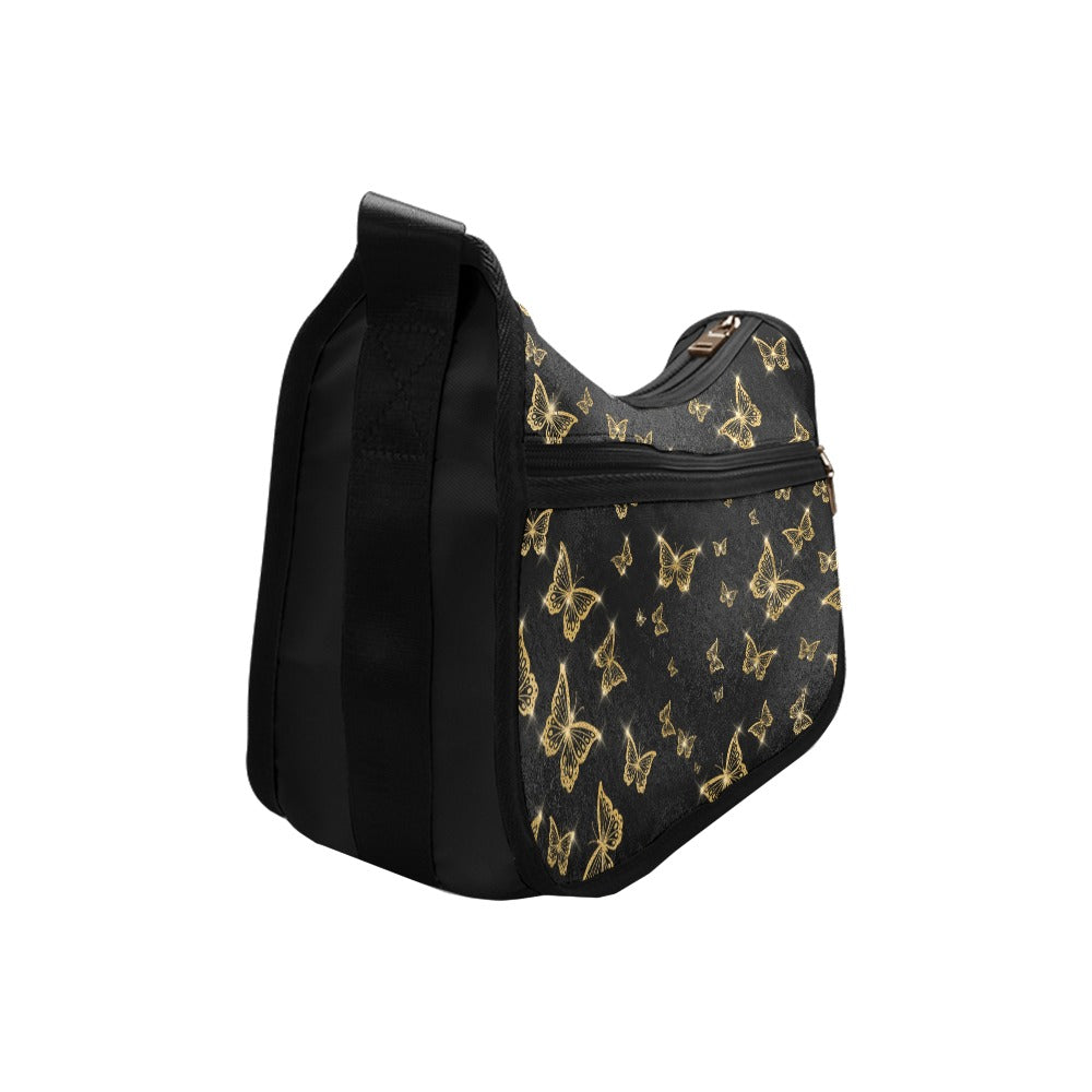 Glitter Butterfly Shoulder Bag