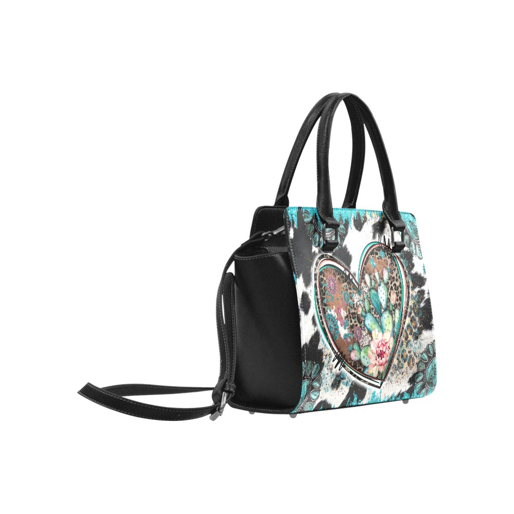 Western Heart Classic Shoulder Handbag