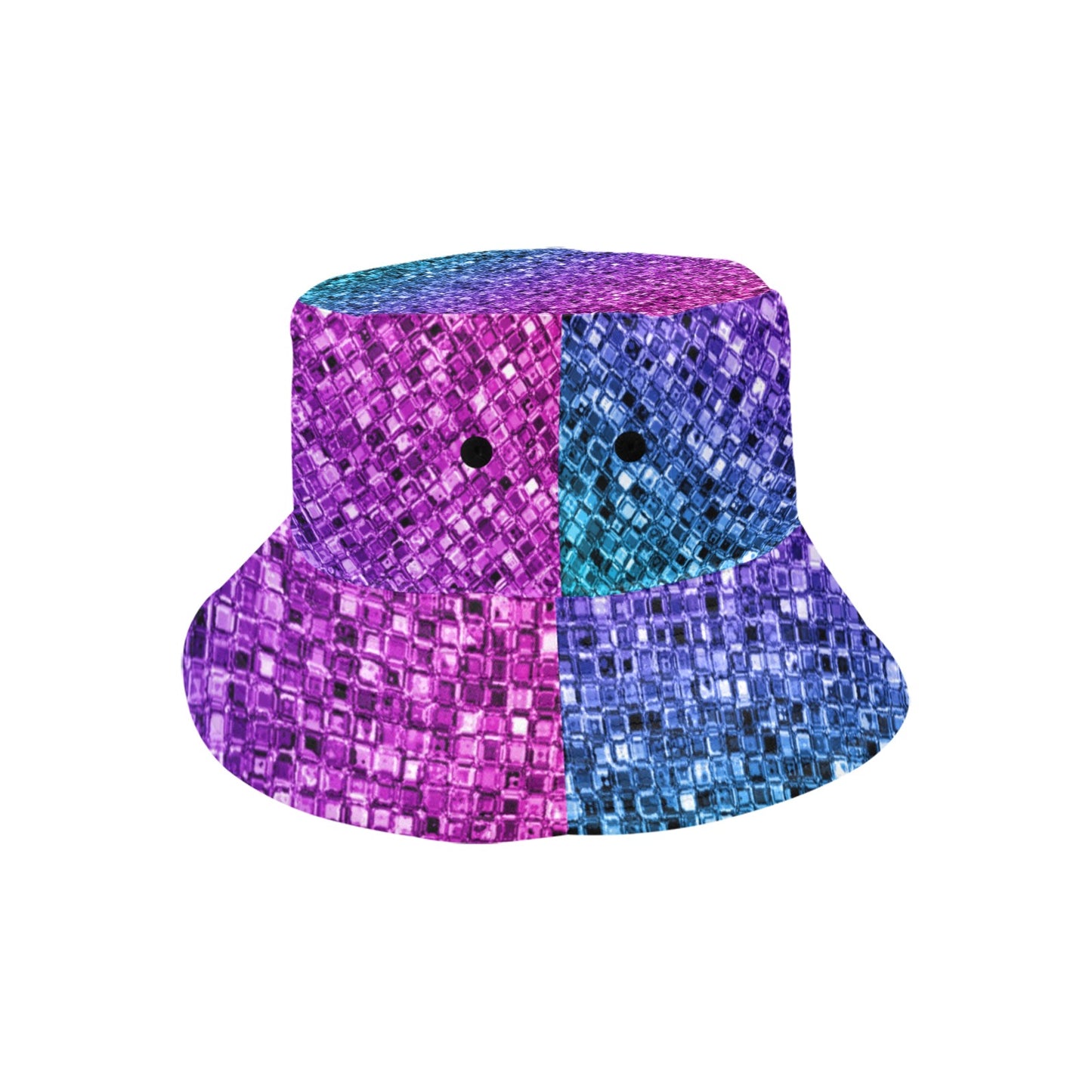 Purple Sparkles Summer Bucket Hat