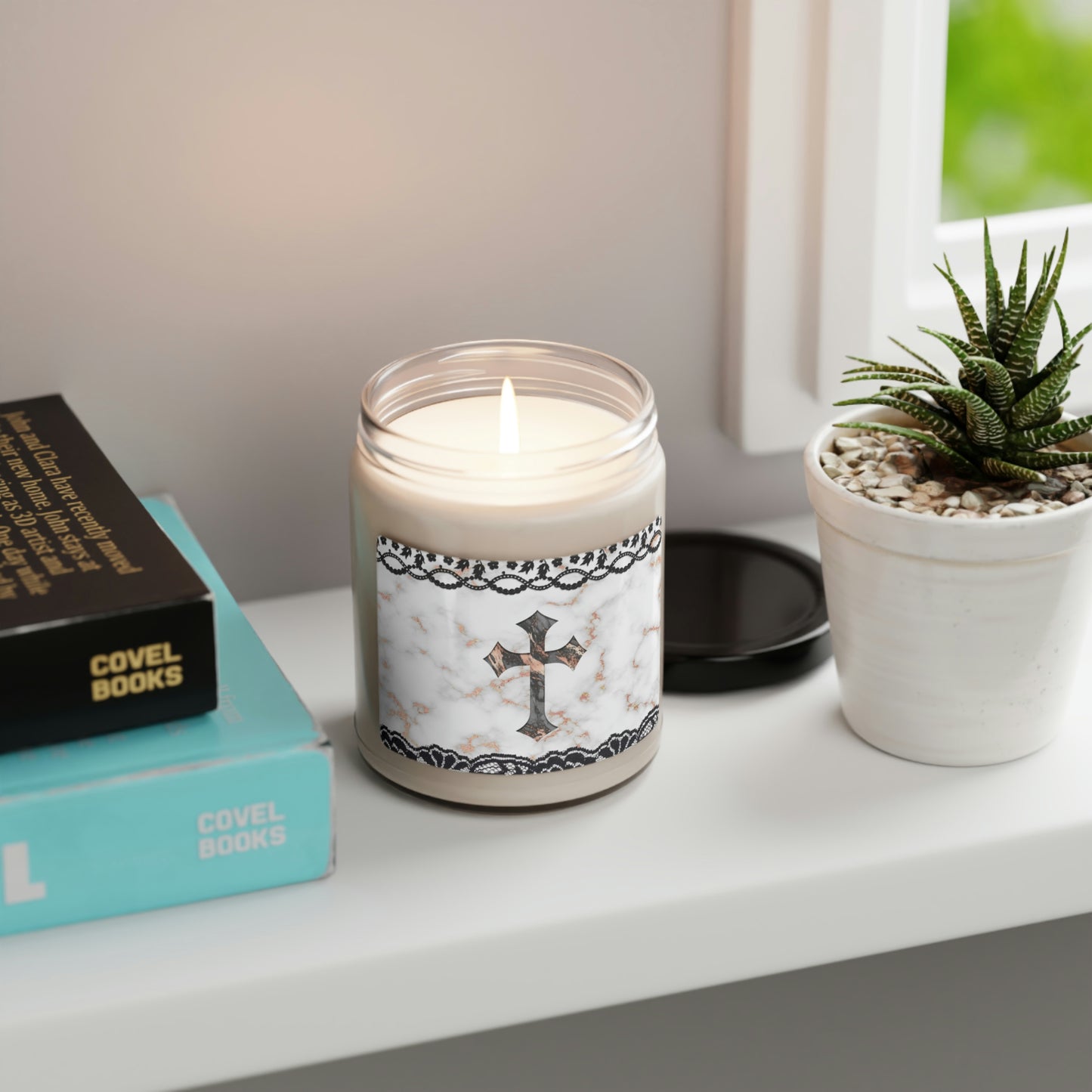 Cross Scented Soy Candle 9oz
