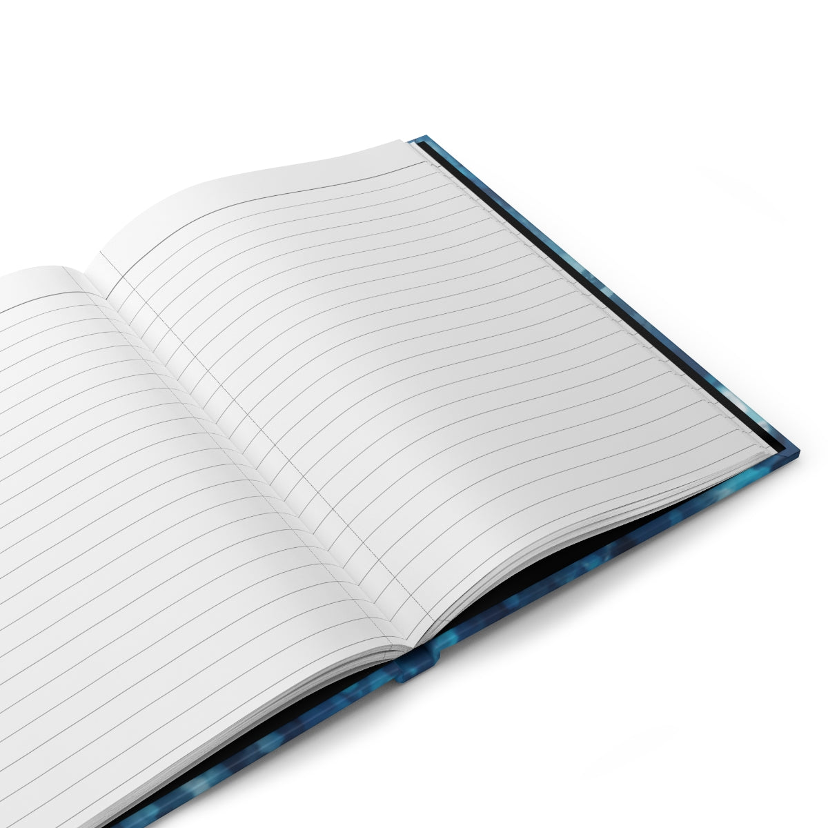 Blue Tie Dye Hardcover Journal Matte