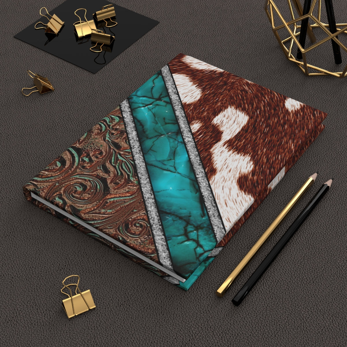 Cowhide Hardcover Journal Matte