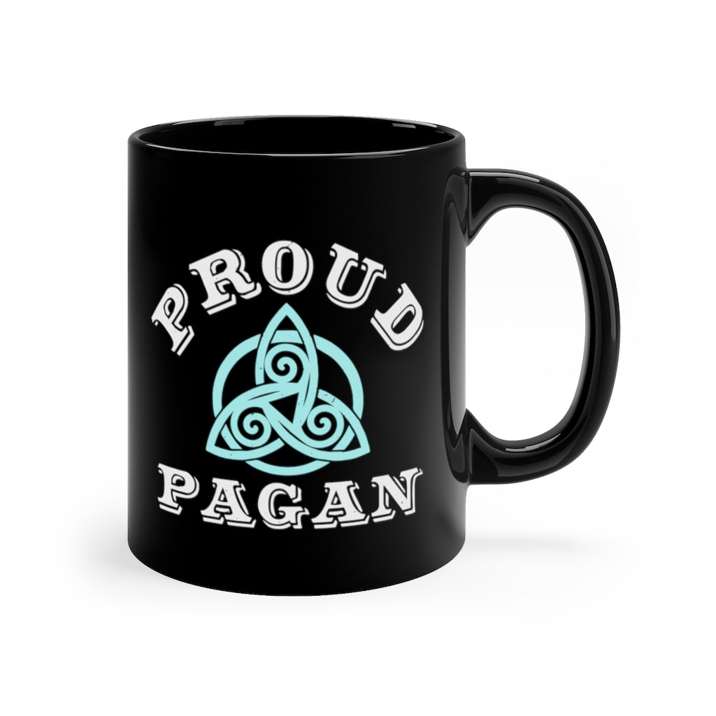 Proud Pagan 11oz Black Mug