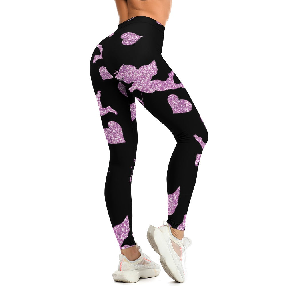 Stupid Cupid Soft Ladies Tight Yoga Pants