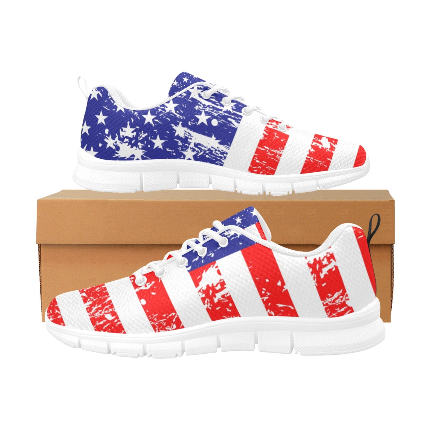 Women's Breathable RWB Sneakers