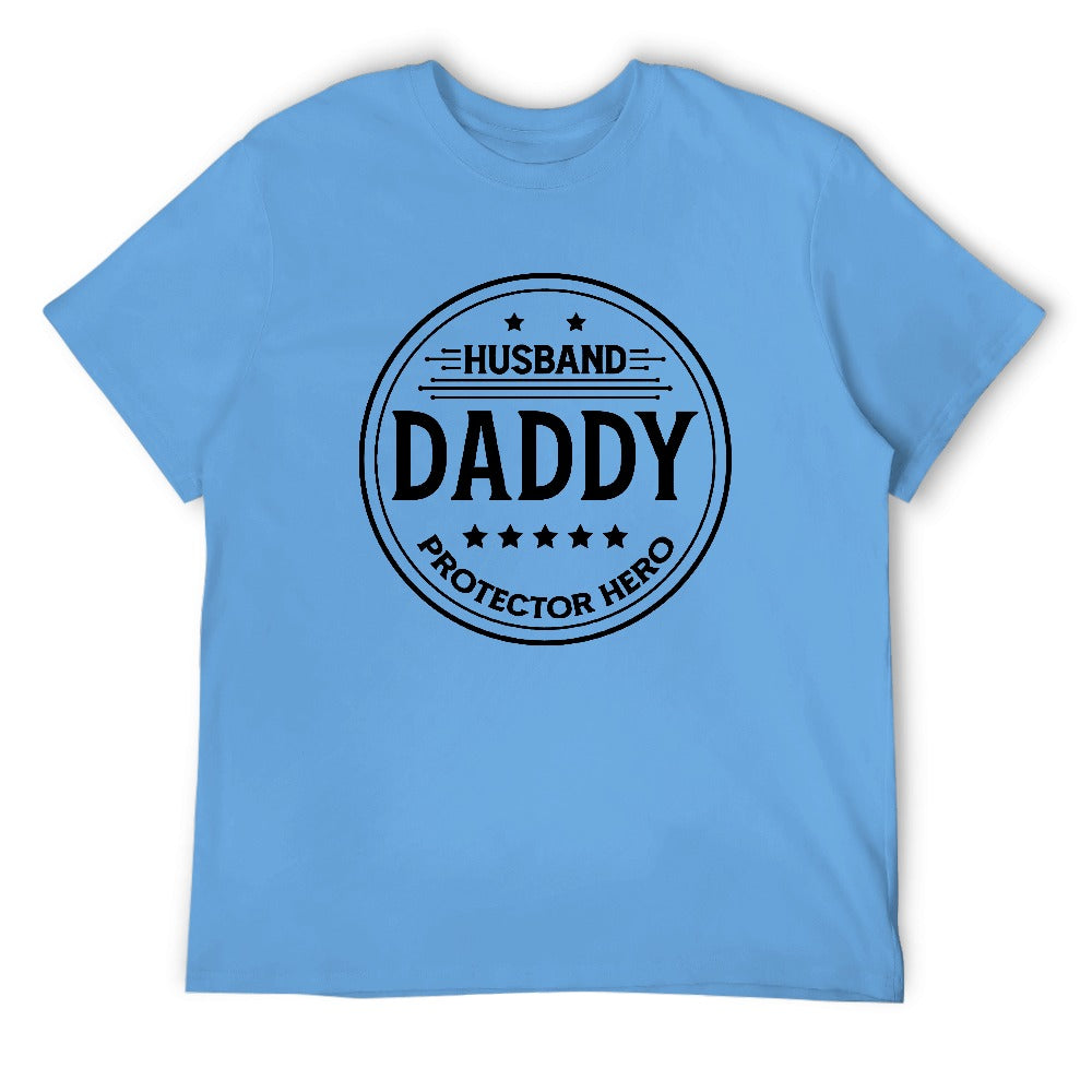 Husband Daddy Protector Hero T-Shirt