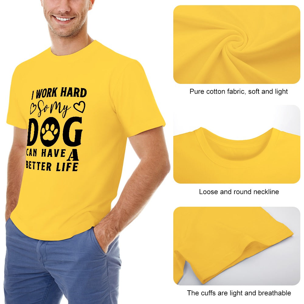 I Work Hard T-shirt