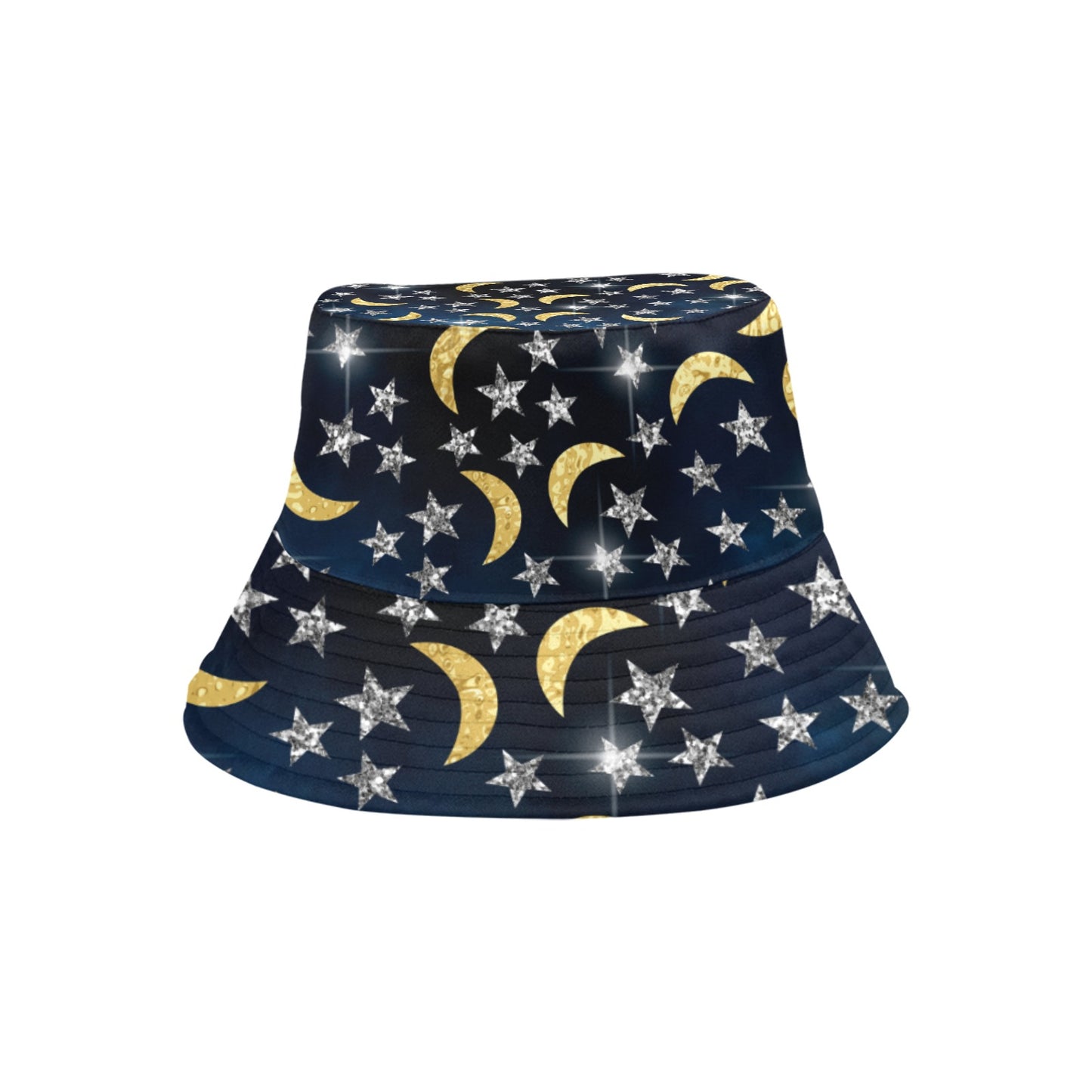 Moon and Stars Summer Bucket Hat