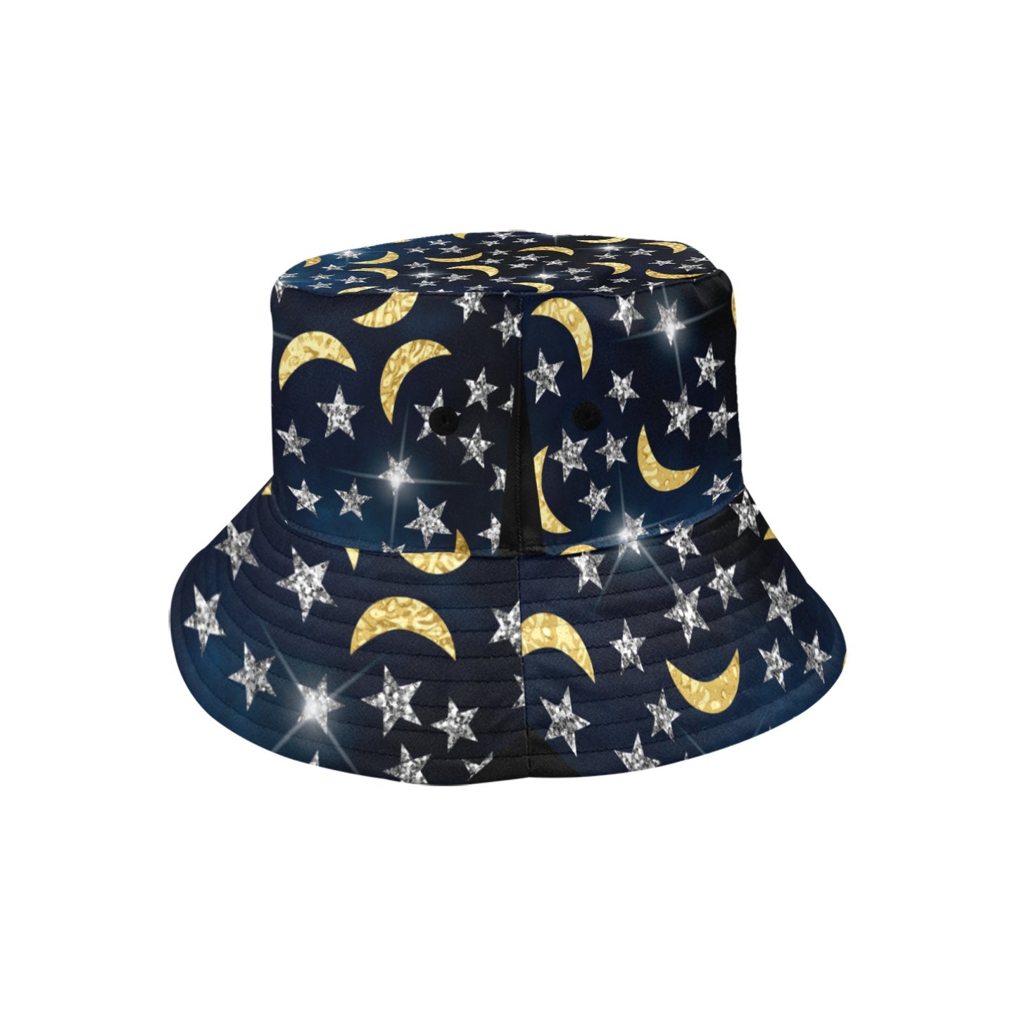 Moon and Stars Summer Bucket Hat