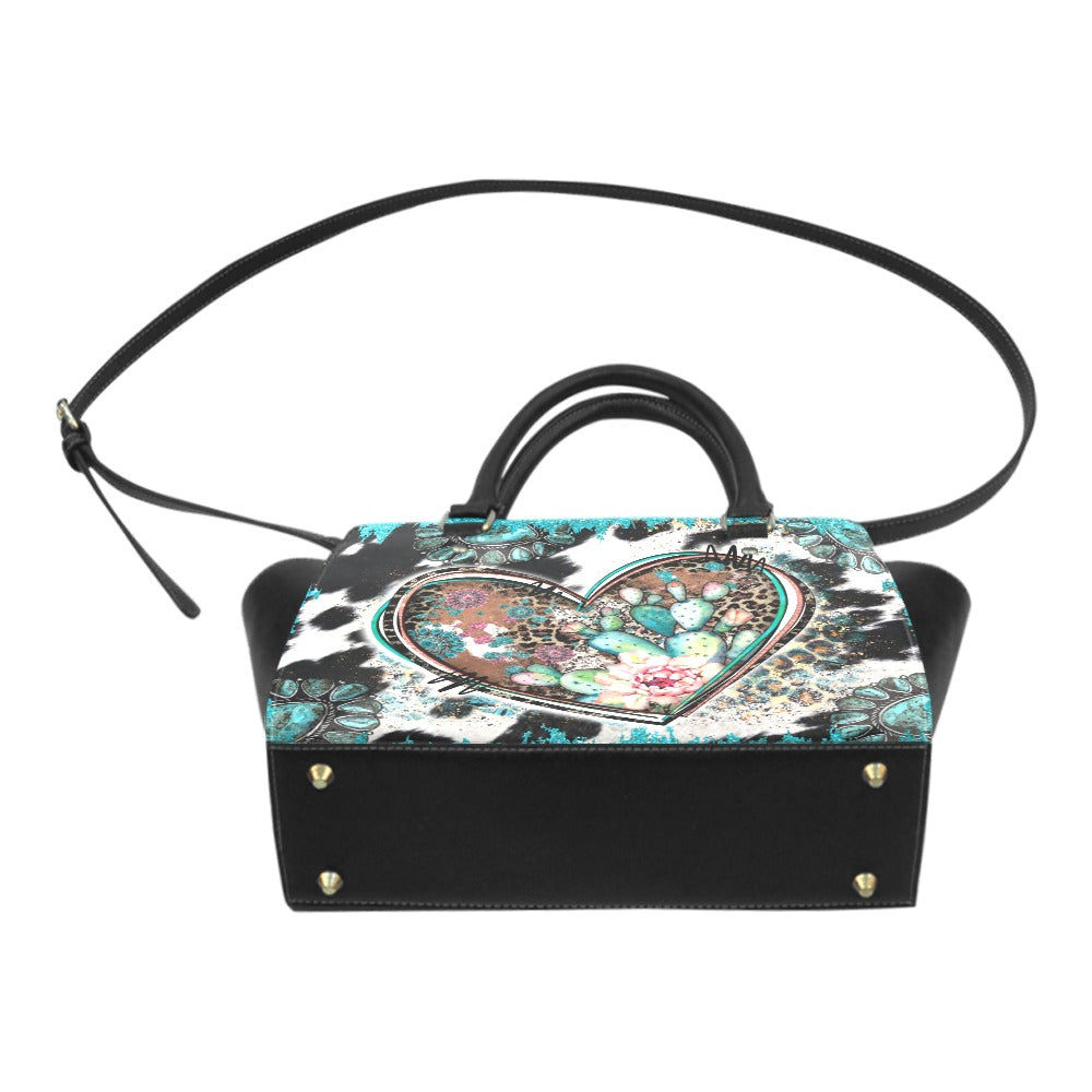 Western Heart Classic Shoulder Handbag