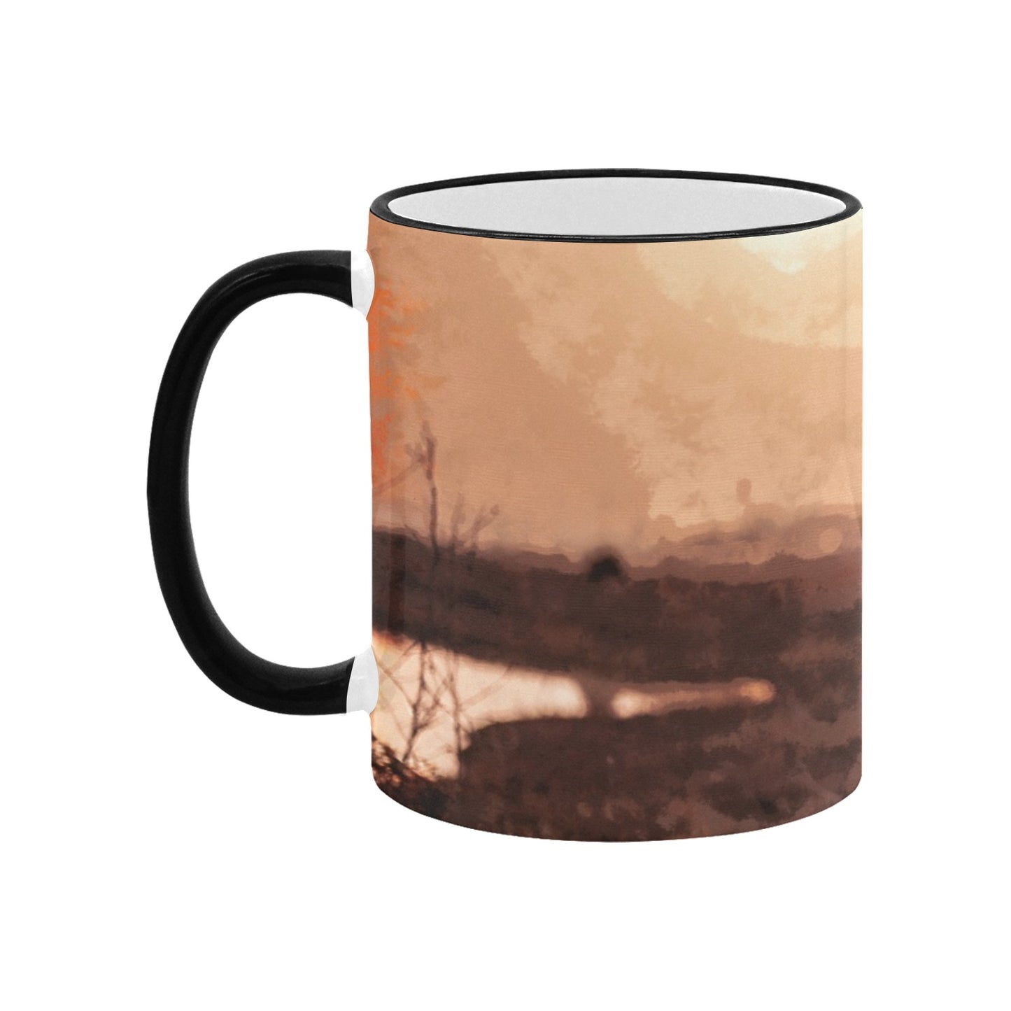 Motorcycle Sunset 11oz Mug