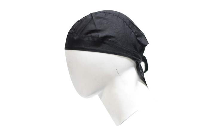 Black Cotton Skull Cap 12pcs/pack