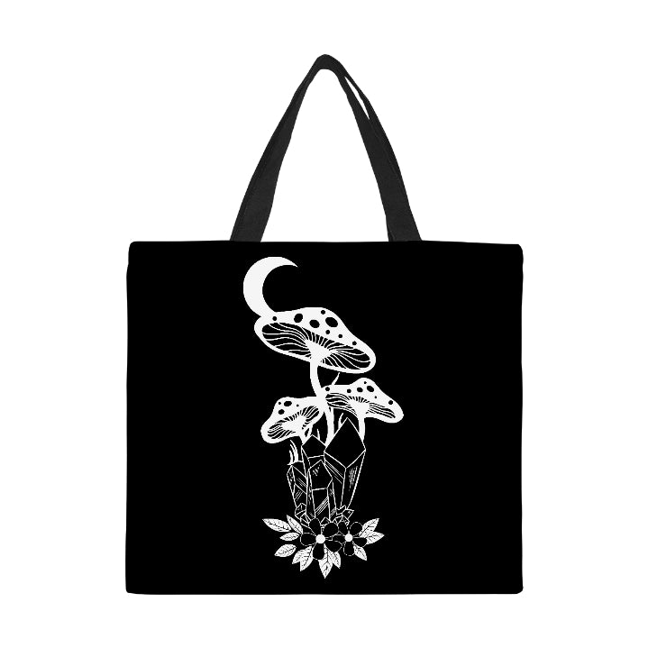 Mushrooms Canvas Tote Bag Large