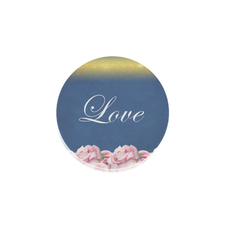 Love Roses Round Coaster