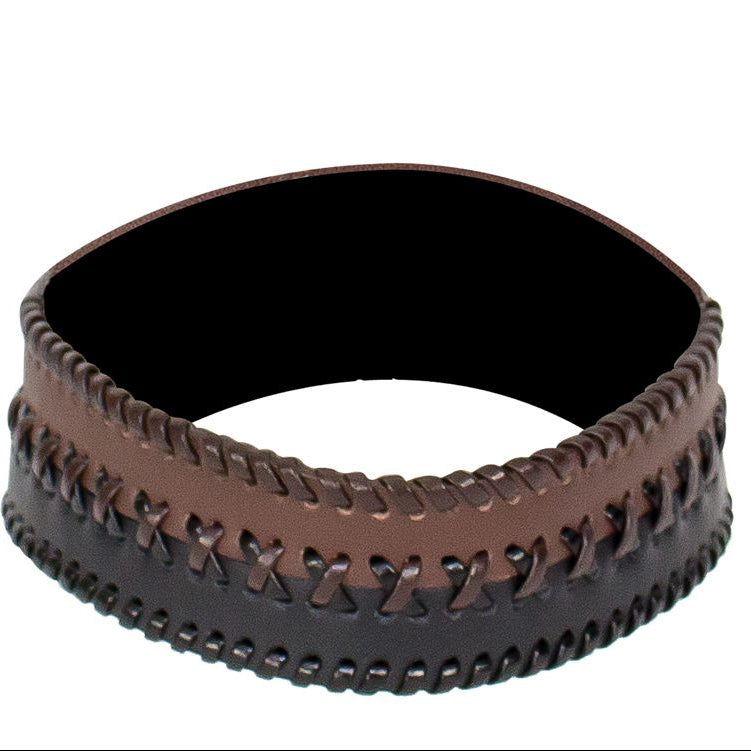 Brown & Black Braided Necklace